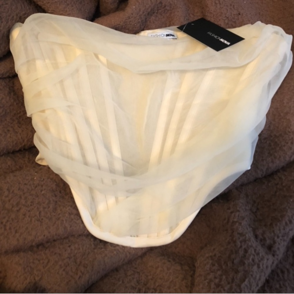 Mesh corset top never worn
